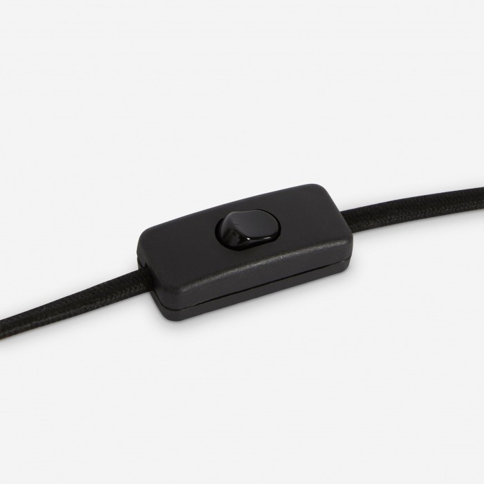 Lampa stołowa Tarivon Stacked – nowoczesny, antyczny klosz z lnu do sypialni i salonu HL1888