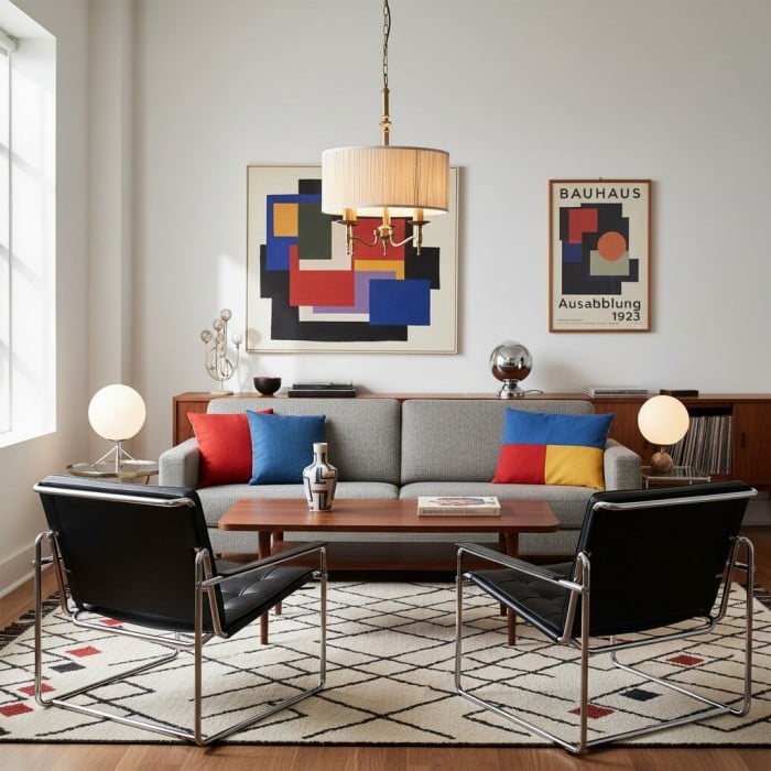 Tela 3-Light Pendant Lamp - Elegant Multi Arm Hanging Light for Living & Dining Spaces HL2016