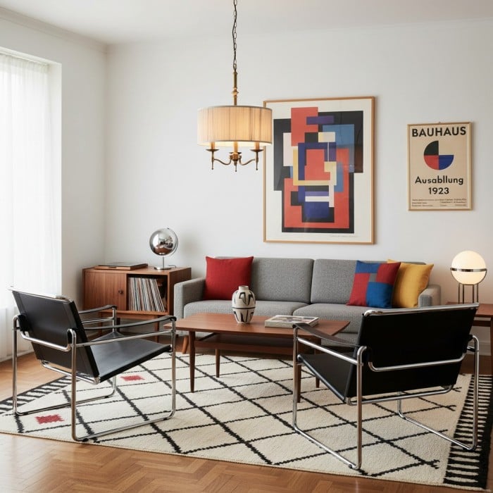 Tela 3-Light Pendant Lamp - Elegant Multi Arm Hanging Light for Living & Dining Spaces HL2016