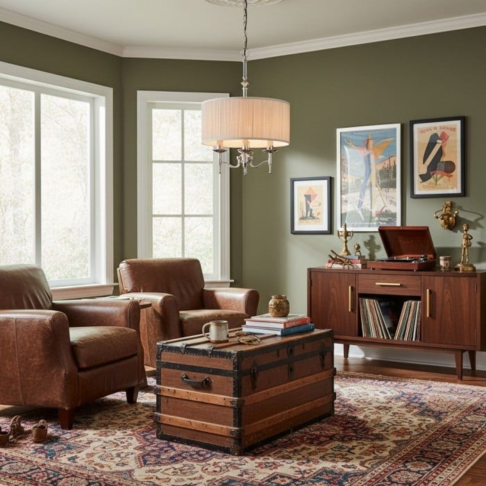 Tela 3-Light Pendant Lamp - Elegant Multi Arm Hanging Light for Living & Dining Spaces HL2016