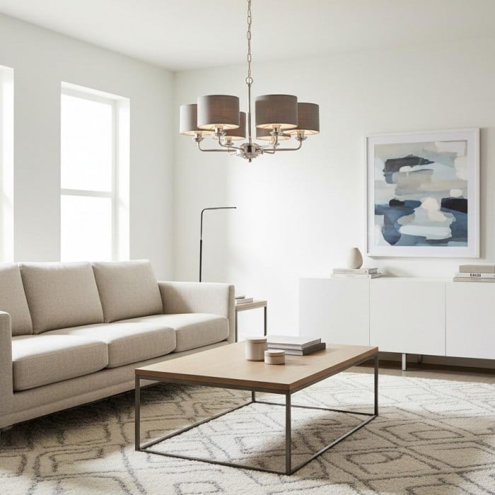 Antieke Tela kroonluchter met meerdere armen - Elegante designkroonluchter voor thuisinterieurs HL2247