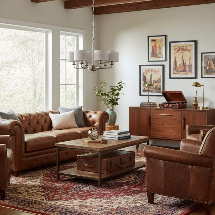 Antieke Tela kroonluchter met meerdere armen - Elegante designkroonluchter voor thuisinterieurs HL2247