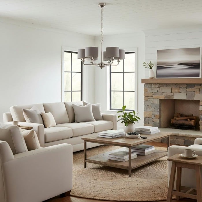 Antieke Tela kroonluchter met meerdere armen - Elegante designkroonluchter voor thuisinterieurs HL2247