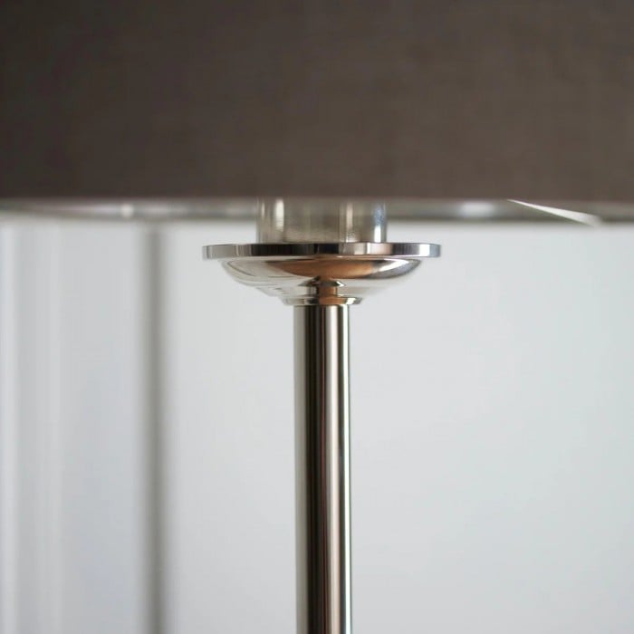 Lámpara de pie con pantalla de tela - Lámpara de pie de tela contemporánea para oficina en casa HL2241