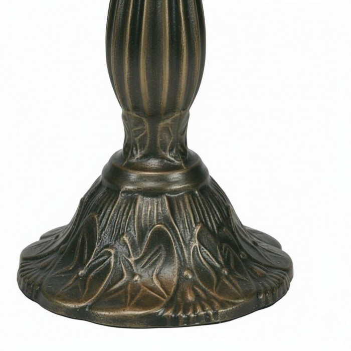 TF Butterfly Tischleuchte – Tischleuchte mit handgeschnittenem Buntglasschirm für Wohn- und Schlafzimmer HL2052