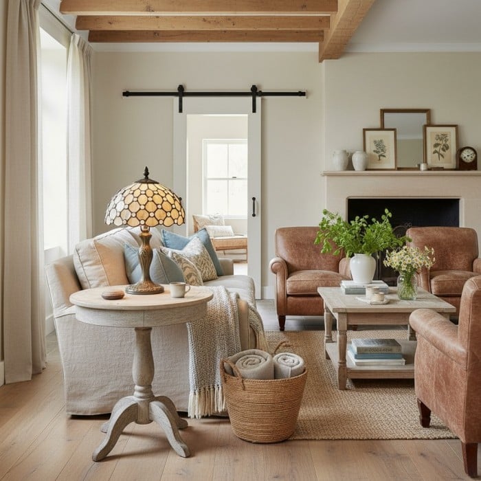 Dekoracyjna lampa stołowa TF Harken Jewel – zachwycający szklany design, idealny do sypialni lub salonu HL2141