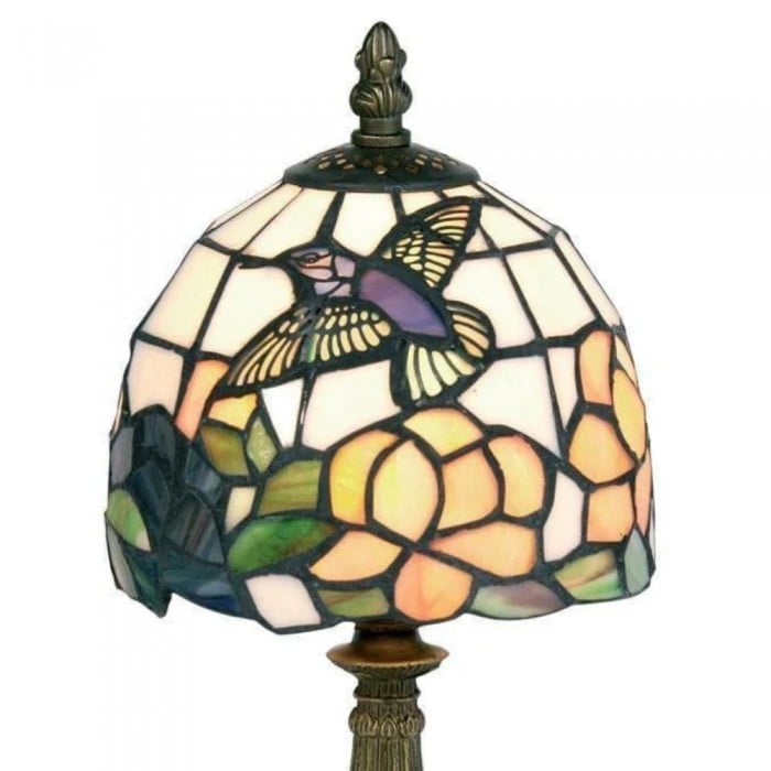 Dekoracyjna lampa stołowa TF Harken Jewel – zachwycający szklany design, idealny do sypialni lub salonu HL2141