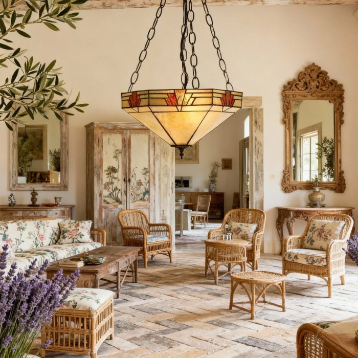 TF Nevada Pendant Light - Artisanal Glass Contemporary Inversion for Dining Areas and Entrances HL2046