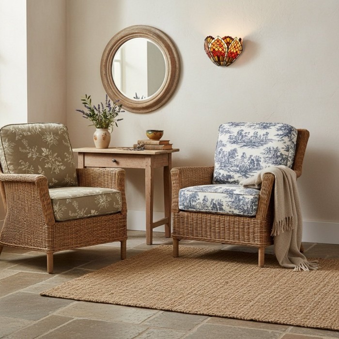 Applique da parete in vetro artistico vintage TF Orsino - Lampada da parete decorativa in stile Art Nouveau per ingresso HL2089