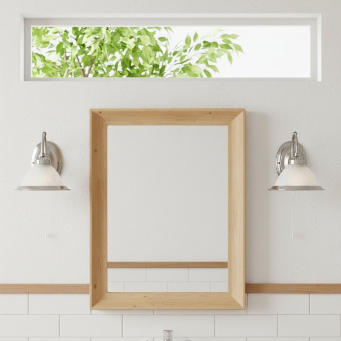 Lampada da parete in vetro rigato TF Vintora - Forma a campana industriale per sala da pranzo e corridoio HL2202