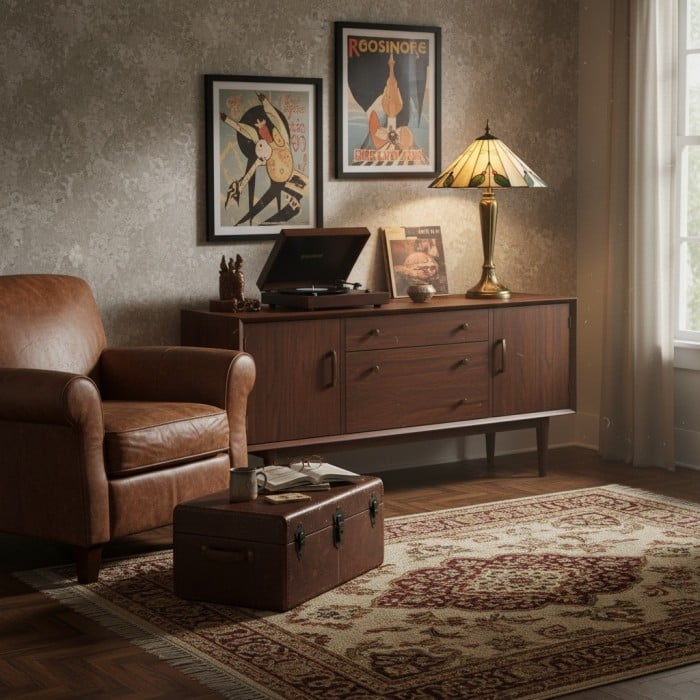 Lampa stołowa TiffStar inspirowana naturą, ze szkła artystycznego – witrażowy wzór liścia do wystroju wnętrz HL2201