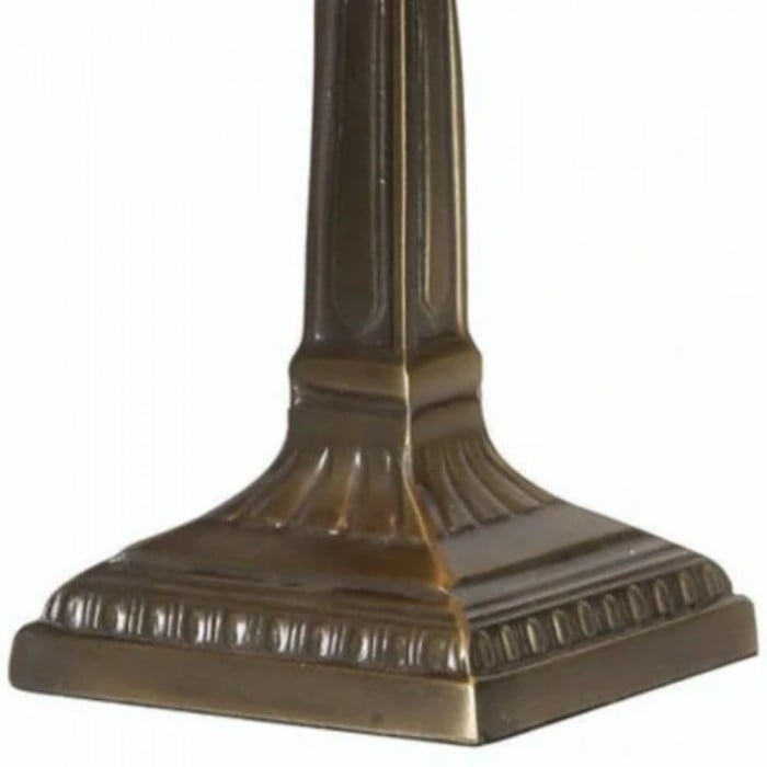 Lampa stołowa TiffStar Stained Glass – witraż w stylu vintage, odpowiedni do sypialni i salonów HL2240