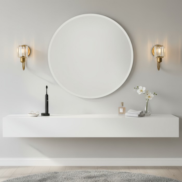 Applique da parete Tracian - Braccio curvo con paralume in vetro o lino per camera da letto HL1953