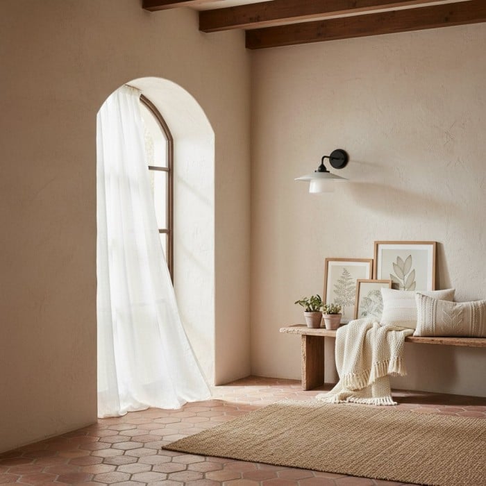 Applique da parete ispirata all'utilità Cordax - Metallo e vetro per decorazioni interne ed esterne HL2273