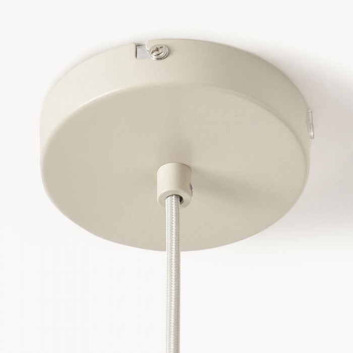 Velura hanglamp - Beige linnen kap voor eet- en woonkamer HL2270