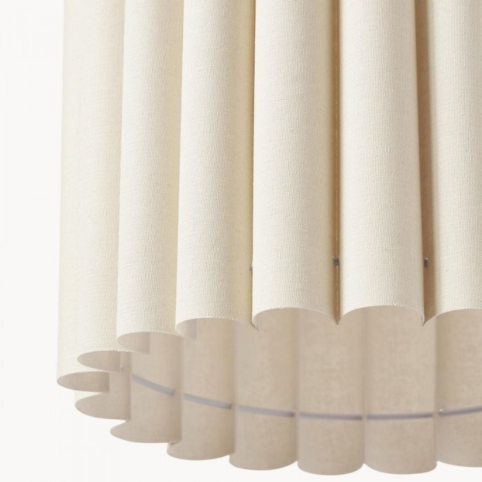 Velura hanglamp - Beige linnen kap voor eet- en woonkamer HL2270