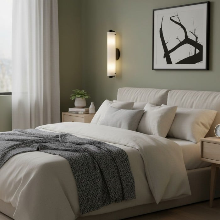 Applique da parete moderna in vetro Vilonass - Design minimalista allungato per spazi interni ed esterni HL1934