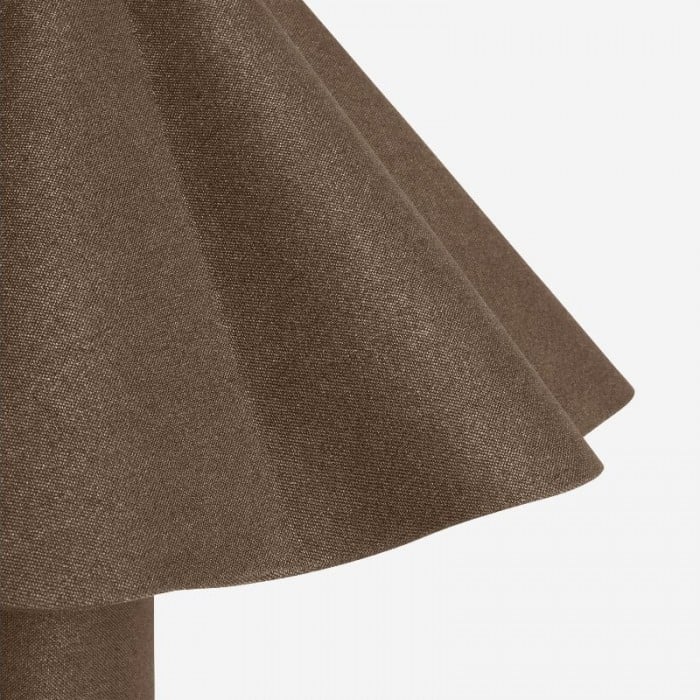 Weavara Contemporary Accent Table Lamp - Fabric‑Covered Decorative Lighting for Living Space or Office HL1849