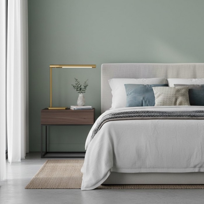 Lampa stołowa Zorv Task Table – ponadczasowa metalowa lampa stołowa z włącznikiem dotykowym do gabinetu lub salonu HL1935