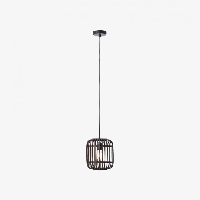Yumeko Verstelbare Bamboe Hanglamp - Natuurlijke Kooi Plafondlamp Perfect voor Woon- en Eetkamer HL2197