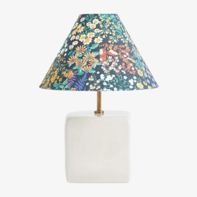 Aeva Ceramic Table Lamp - Modern Grace Design with Playful Polish HL2261
