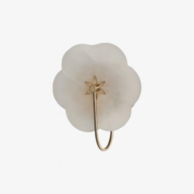 Albi Alabaster Wall Lamp - Carved floral Outlines are Suitable for Living Rooms or Bedrooms HL1907