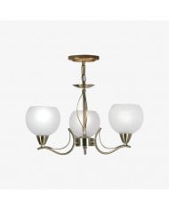 Lutal Bronze Chandelier - Modern Design with Monochromatic Finish HL2268