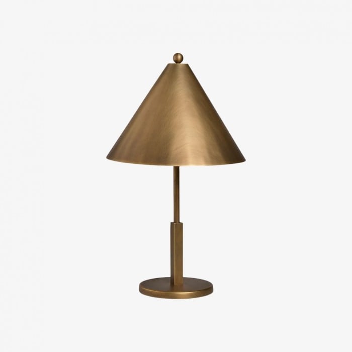 Aurecyl Table Lamp - Sleek Tapered Metal Table Lamp in Vintage-Style Finish for Living Room HL1853