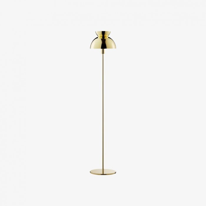 Lampadaire sculptural nordique Aurelia - Lampe sur pied minimaliste en métal pour salon ou chambre HL1984
