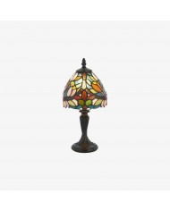 Ceruna keramische tafellamp - taps toelopende linnen kap met wasbestendige coating voor de slaapkamer HL1904