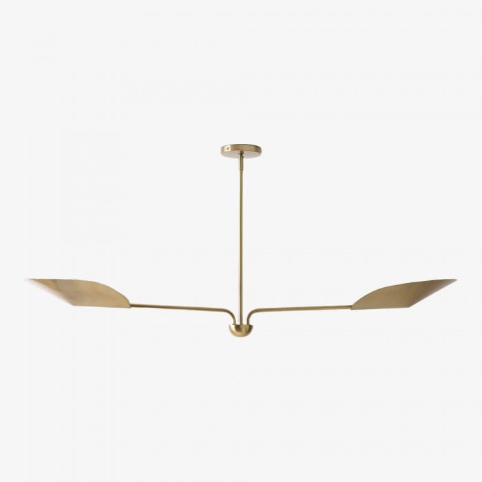 Lutal Bronze Chandelier - Modern Design with Monochromatic Finish HL2268