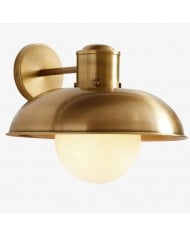 Applique murale Tela Classic en fer forgé à bras articulé - Luminaire rustique en métal, simple ou double, pour couloir et