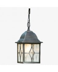 Glissora Soft Curved Glass Pendant Light - Hanging Pendant Glass and Metal for Dining and Kitchen Island HL1981