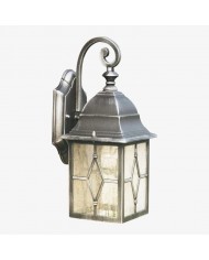 Georgon Exterior Wall Lantern Light - Clear Glass Shade, Classic Architectural Style for Outdoor Spaces HL2203