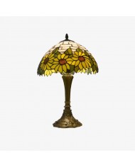 Lustrona Perforated Shade Brass Desk Lamp - Modern Vintage Accent Light HL1871