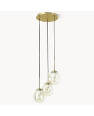 Aurelia moderne koepelvormige hanglamp - Sculpturaal Scandinavisch design HL1950