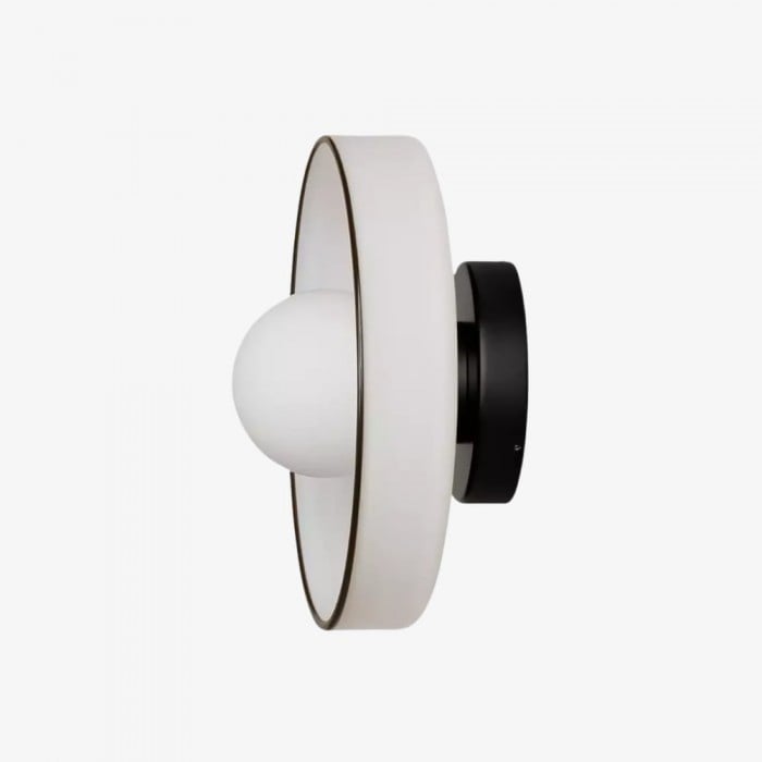 Kalo Wall Ceiling Light - Blown Glass Disc Orb Flush Mount Sconce HL2259