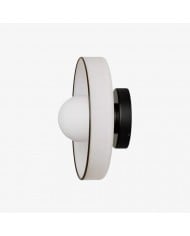 Kelsar Art Deco Tiffany Ceiling Light - Geometric Stained Glass Flush Mount Fixture for Living Room HL2101