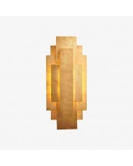 Kelsar Wall Light Featuring Hand-Cut Glass and Elegant Art Deco Design for Indoor Accent Lighting HL2019
