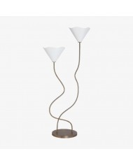 Lampadaire multifonctionnel Lirra avec design de table - Lampe sur pied élégante pour les espaces de vie HL2114