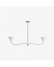 Arden Glass Pendant Chandelier - Minimalist Geometric Design for Modern Interiors HL1959