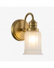 Applique murale d'extérieur Boxar - Structure en métal et verre transparent pour porches ou entrées HL2214