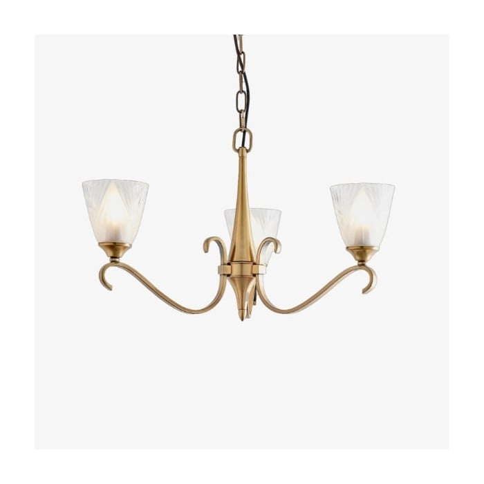 Lunetal Multi-Light Chandelier Crystal Accents Brass Finish - Modern Luxury for Dining Room and Living Room HL2122