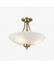 Lustrona Modern Chandelier - Artistic Metal Structure Statement Light for Living or Dining Areas HL1852