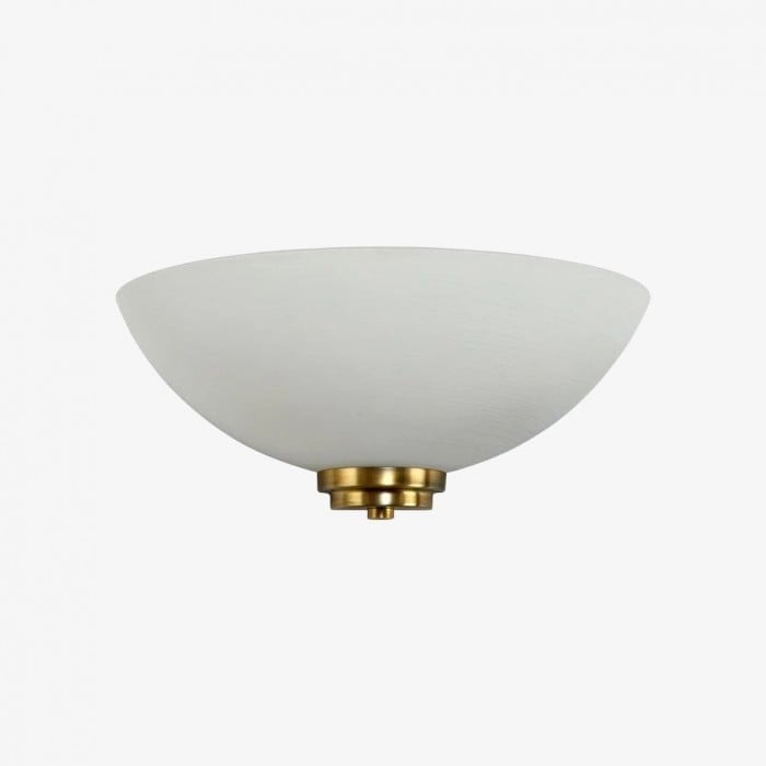 Lunetal Uplighter Retro Art Deco Profile Sconce - Decorative Wall Lamp for Entry or Study HL2036