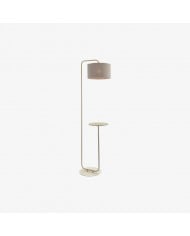 Readium industriële vloerlamp - Verstelbare glazen kop met metalen voet voor woonkamer en slaapkamer HL2063