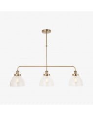 Plara Minimalist dome style hanging light with refined lines for home or commercial use HL1925