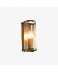 RibGlow Minimalist Glass Rod Wall Light - Elegant Accent Sconce for Home HL2061