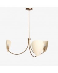 Serena Vintage Metall-Kronleuchter - Mehrarmiger Kronleuchter für den Wohnbereich HL1966