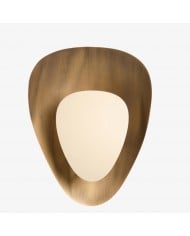 Applique da parete Art Déco in vetro TF Manchester Glass - Applique in vetro colorato per corridoio e soggiorno HL2113